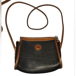 Vintage Dooney & Bourke Leather Crossbody Bag